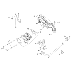 Fuel System for Kohler KT620