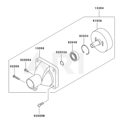 Kawasaki KTF27A Housing