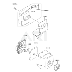 Air Filter & Muffler for KTFR27A