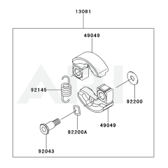 P.T.O Equipment for Kawasaki KTFR27A