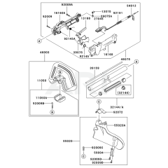 Pipe, Handle & Guard for KTR26AC