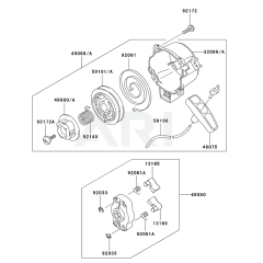 Starter for Kawasaki KTR27A