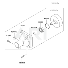 Kawasaki KTR27A Housing