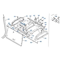Side Cover Assembly for Kubota AD70 Tiller