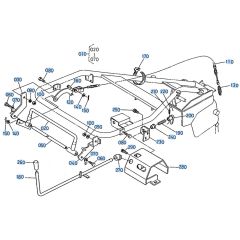 Change Lever Assembly for Kubota AD70 Tiller