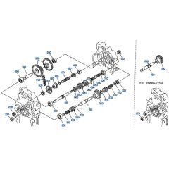 Gear Assembly for Kubota AD70 Tiller