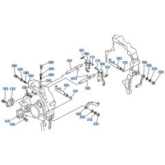 Steering Rod Lever Assembly for Kubota AD70 Tiller