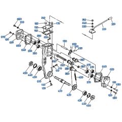 Rotary Case Assembly for Kubota AD70 Tiller