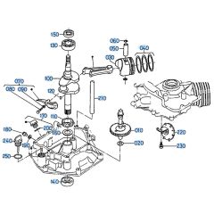 Crankshaft Assembly for Kubota AT25 Tiller