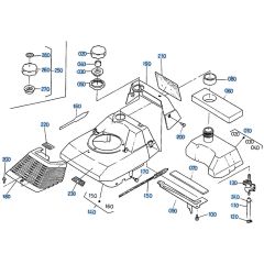 Fuel Tank Assembly for Kubota AT25 Tiller