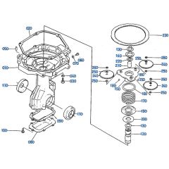 Transmission Case Assembly for Kubota AT25 Tiller