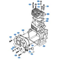 Cylinder Assembly for Kubota AT55 Tiller