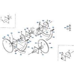 Blade Rotor Assembly for Kubota AT55 Tiller