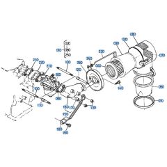 Air Cleaner Assembly for Kubota AT55 Tiller