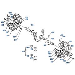 Axle, Wheel Assembly for Kubota AT60 Tiller