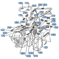 Decals for Kubota AT60 Tiller