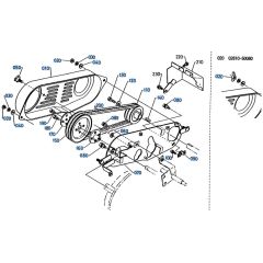 Belt Cover Assembly for Kubota AT60 Tiller