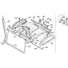 Blade Change Lever Assembly for Kubota AT60 Tiller