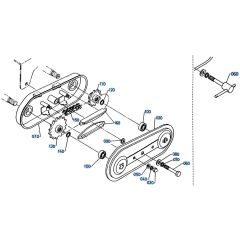 Chain Case Assembly for Kubota AT60 Tiller