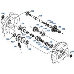 Gear Assembly for Kubota AT60 Tiller