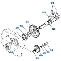 Camshaft Assembly for Kubota AT60 Tiller