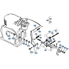 Governor Assembly for Kubota AT60 Tiller