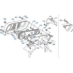 Belt Cover Assembly for Kubota AT70S Tiller