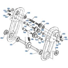 Drive Shaft Assembly for Kubota AT70S Tiller