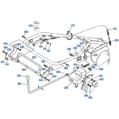 Change Lever Assembly for Kubota AT70S Tiller