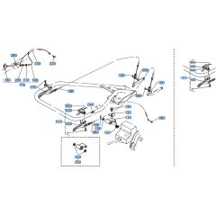 Change Lever Assembly -1 for Kubota AT70S Tiller