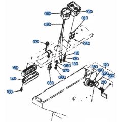 Instrument Panel Assembly for Kubota KH101 Mini Excavator