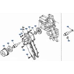 Water Pump Assembly for Kubota KH101 Mini Excavator