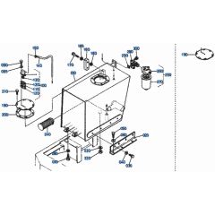Oil Tank Assembly for Kubota KH101 Mini Excavator