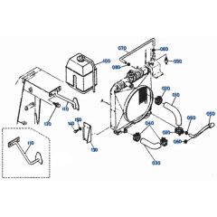 Water Pipe Assembly for Kubota KH101 Mini Excavator