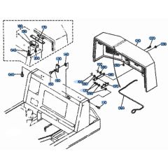 Bonnet Assembly for Kubota KH101 Mini Excavator