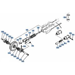 Idler (Rubber) Assembly for Kubota KH101 Mini Excavator