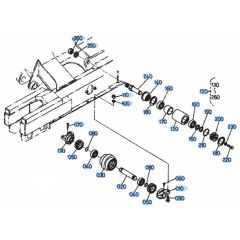 Track Roller Assembly for Kubota KH101 Mini Excavator
