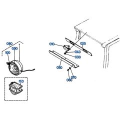 Light Assembly for Kubota KH151 Mini Excavator