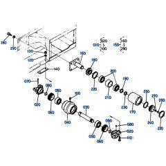 Track Roller (Iron) Assembly for Kubota KH151 Mini Excavator
