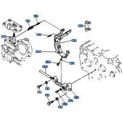 Governor Assembly for Kubota KH191 Mini Excavator