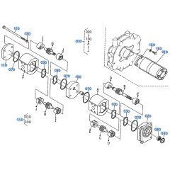 Gear Pump Assembly for Kubota KH191 Mini Excavator