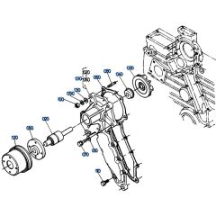 Water Pump Assembly for Kubota KH191 Mini Excavator