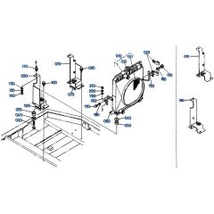 Radiator Assembly for Kubota KH191 Mini Excavator