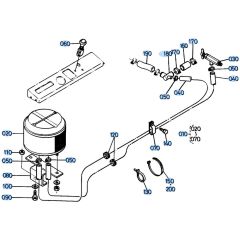 Heater Assembly for Kubota KH191 Mini Excavator