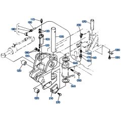 Swing Bracket Assembly for Kubota KH61 Mini Excavator