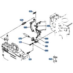 Governor Assembly for Kubota KH61 Mini Excavator