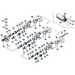 Gear Pump Assembly for Kubota KH61 Mini Excavator