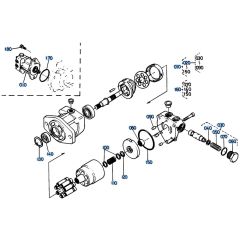 Drive Motor Assembly for Kubota KH61 Mini Excavator