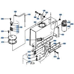 Oil Tank Assembly for Kubota KH61 Mini Excavator