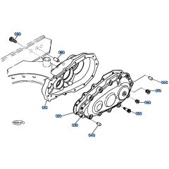 Drive Gear Case Assembly for Kubota KH61 Mini Excavator